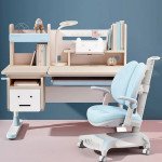 Barba Computer Desk with Hutch