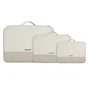 Gry Mattr Packing Cube - Stone - 3 Pack